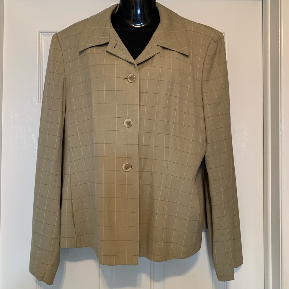 Jones New York Wool Blend Blazer